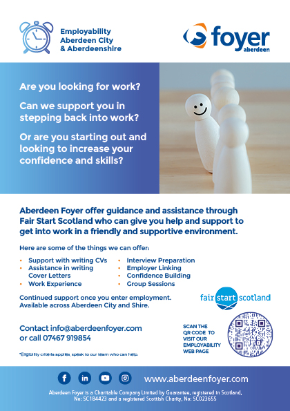 Employability flyer Fairstart Oct 23